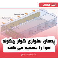 پدهای سلولزی کولر چگونه هوا را تصفیه می کنند